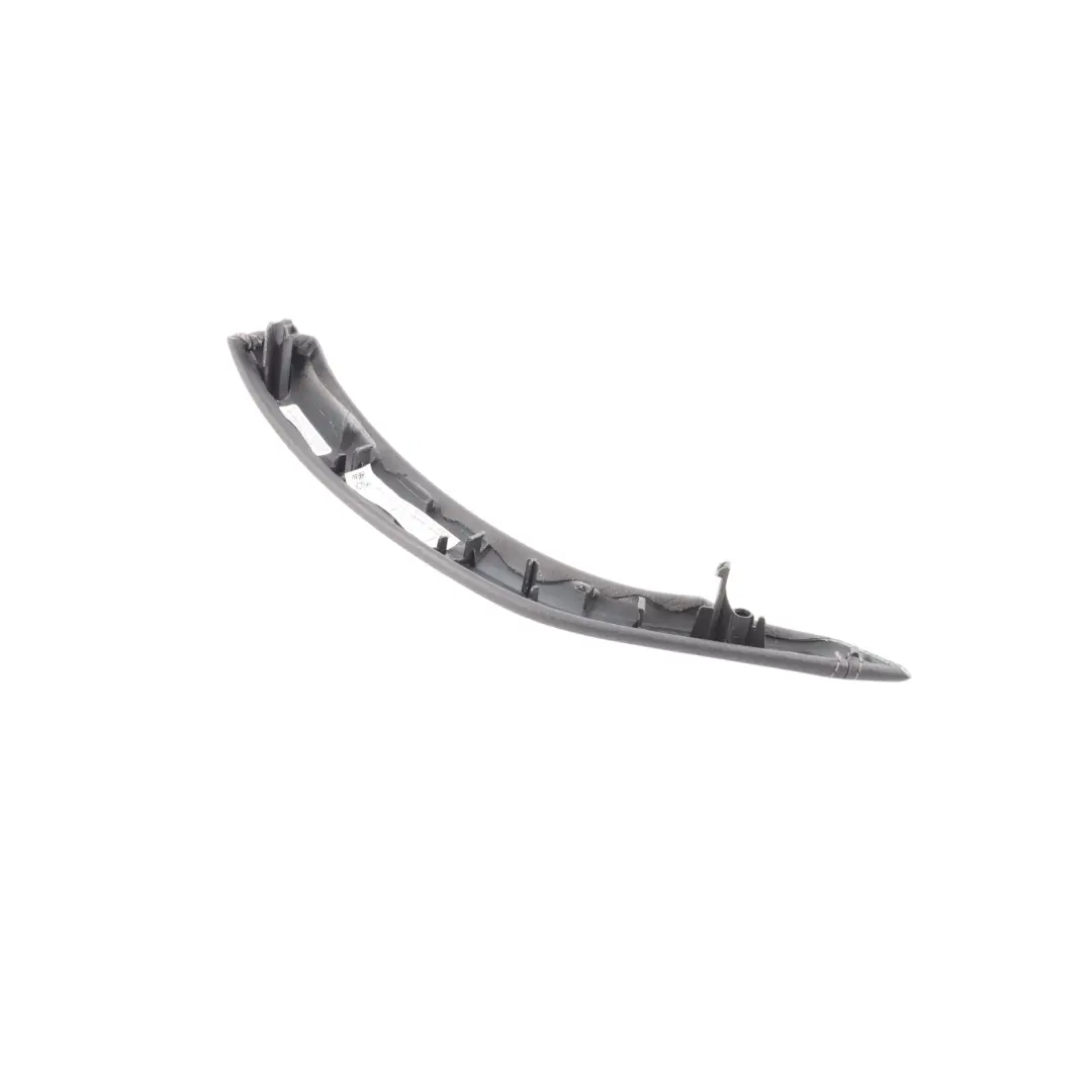 BMW X5 F15 Interior Grab Handle Cover Left N/S Black Leather Brown Stitching - SKU 7292273-1 - Part number 7292273