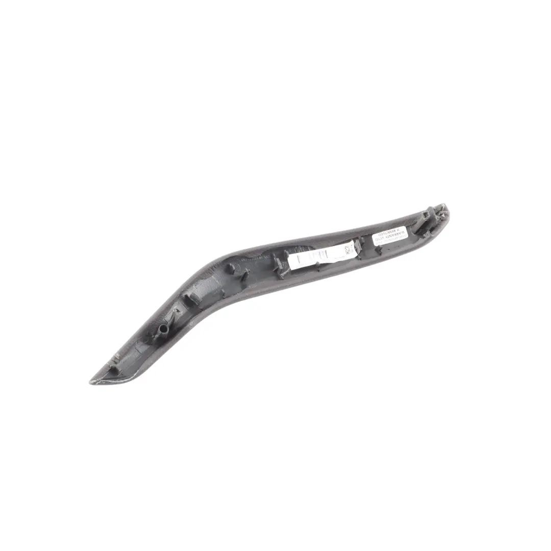 BMW X5 F15 Interior Grab Handle Cover Left N/S Black Leather Brown Stitching - SKU 7292273-1 - Part number 7292273