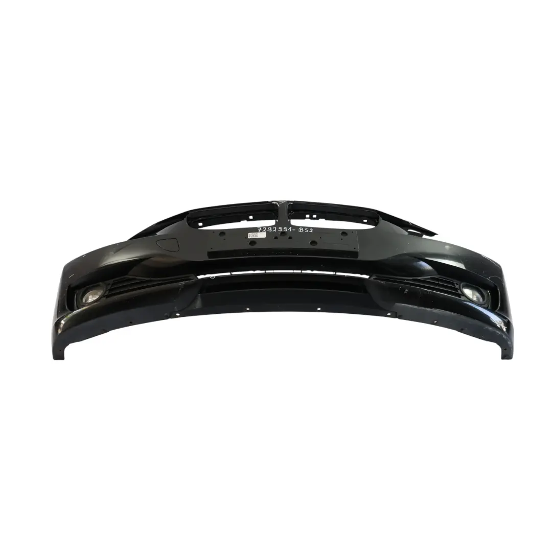 BMW F30 F31 Front Bumper Complete Trim Panel Black Sapphire Metallic - 475 - SKU 7292991-BS2 - Part number 7292991