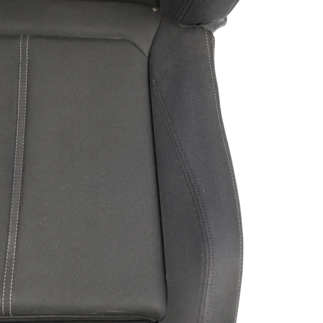 BMW F20 F21 F30 F31 Sport Front Seat Memory Fabric Anthracite Grau Right O/S - SKU 7295132-4 - Part number 7295132