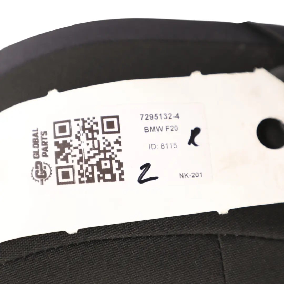 BMW F20 F21 F30 F31 Sport Front Seat Memory Fabric Anthracite Grau Right O/S - SKU 7295132-4 - Part number 7295132