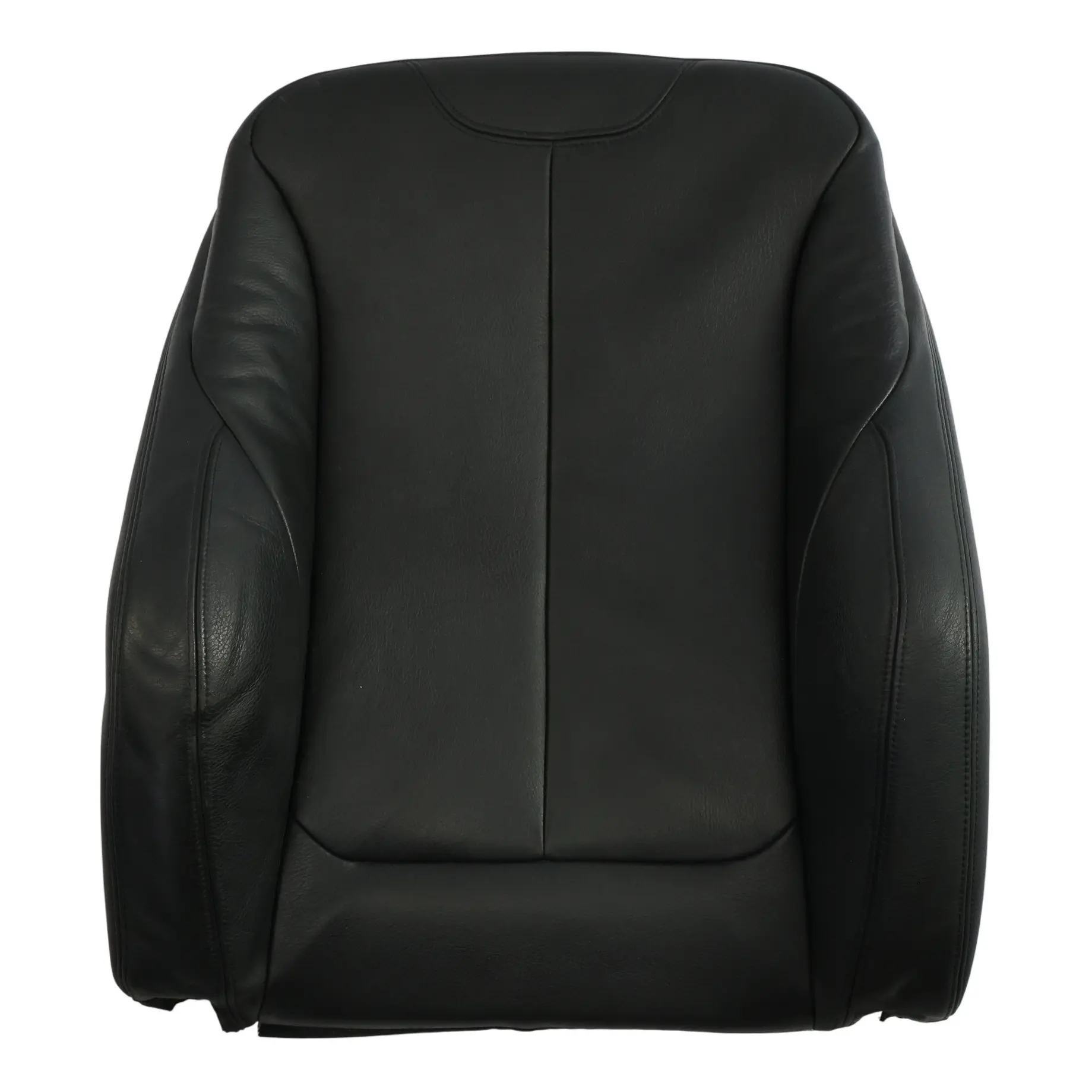 BMW F20 F30 Backrest Cover Front Right Sport Seat O/S Black Leather Dakota