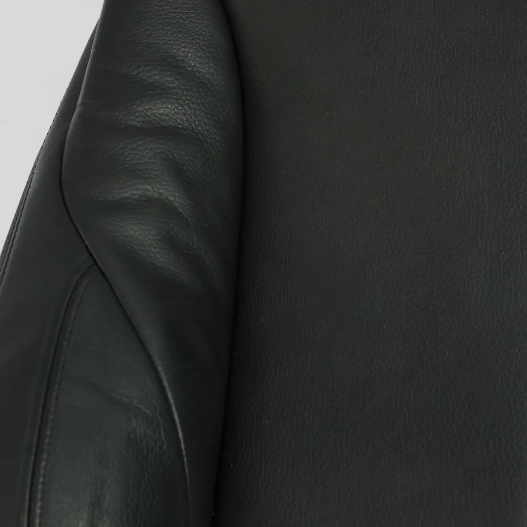BMW F20 F30 Backrest Cover Front Right Sport Seat O/S Black Leather Dakota - SKU 7295140-4 - Part number 7295140