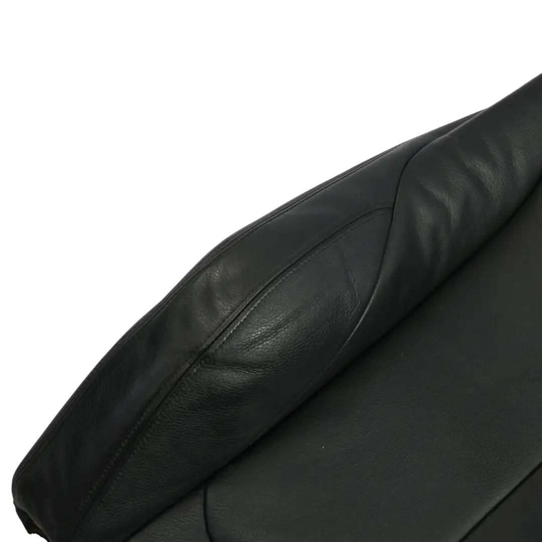 BMW F20 F30 Backrest Cover Front Right Sport Seat O/S Black Leather Dakota - SKU 7295140-4 - Part number 7295140