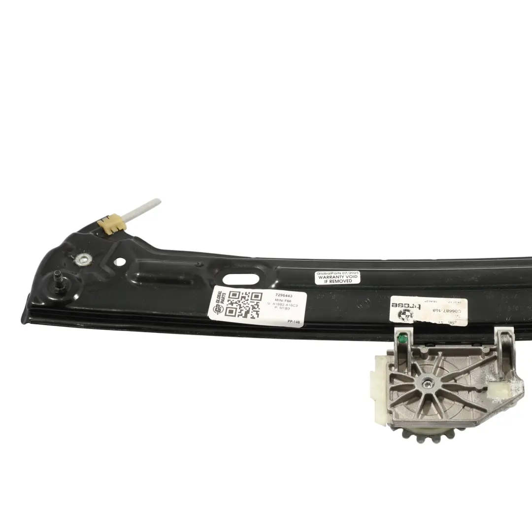 Fenster Heber Vorne Links für Mini Cooper One F56 F57 Cabrio mit Teilenummer 7296443 Mini Cooper One F56 F57 Cabrio Fenster Heber Vorne Links - SKU 7296443 - Teilenummer 7296443