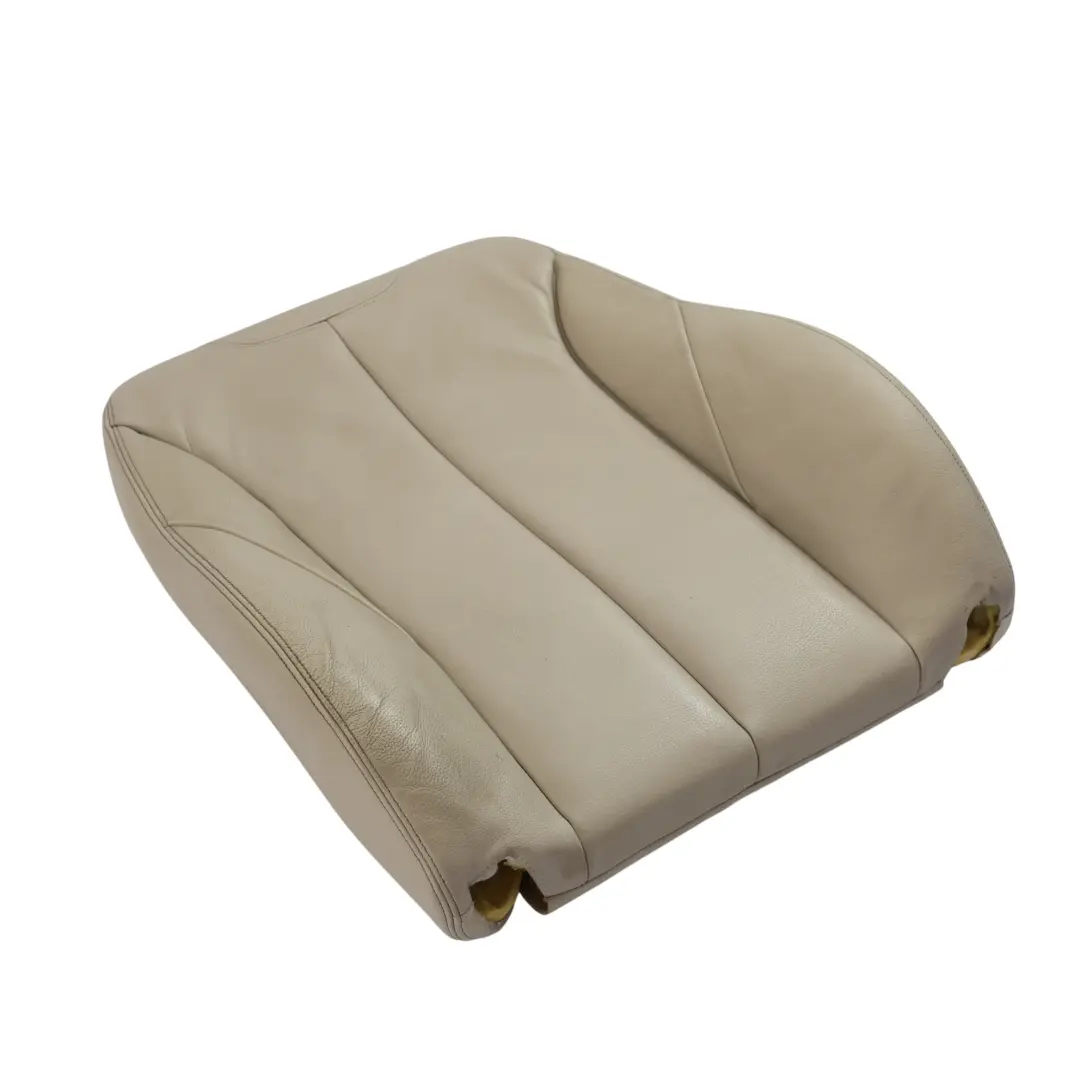 BMW F30 Seat Backrest Cover Front Right O/S Sport Heated Leather Dakota Oyster - SKU 7303716-1 - Part number 7303716