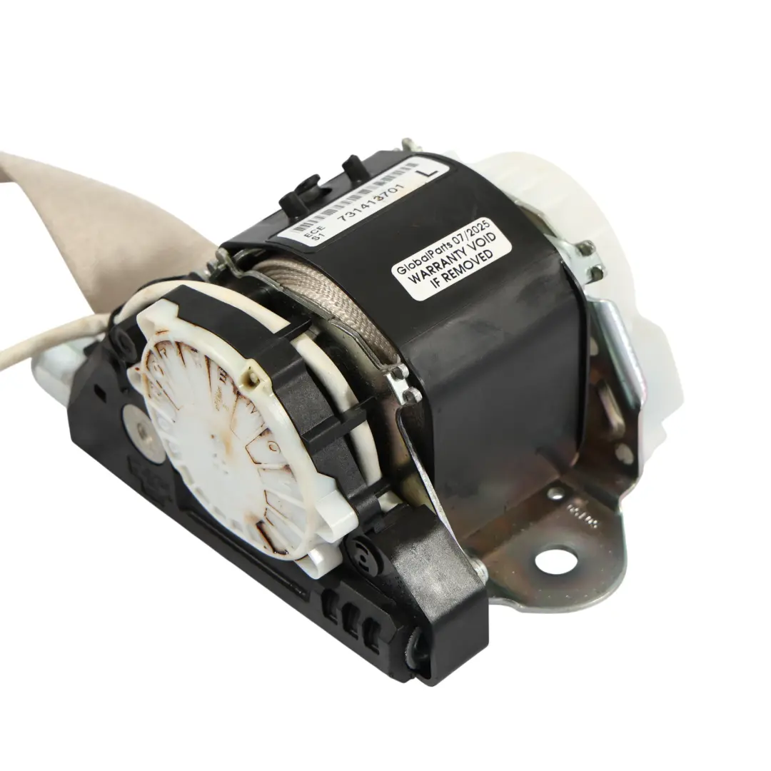 BMW F12 F13 Sicher Heits Gurt Oberer Gurt Vorne Links Elfenbein Weiss - SKU 7314137 - Teilenummer 7314137