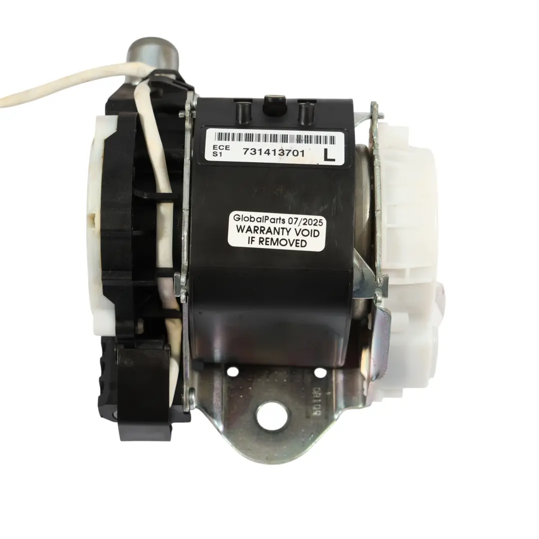 BMW F12 F13 Sicher Heits Gurt Oberer Gurt Vorne Links Elfenbein Weiss - SKU 7314137 - Teilenummer 7314137