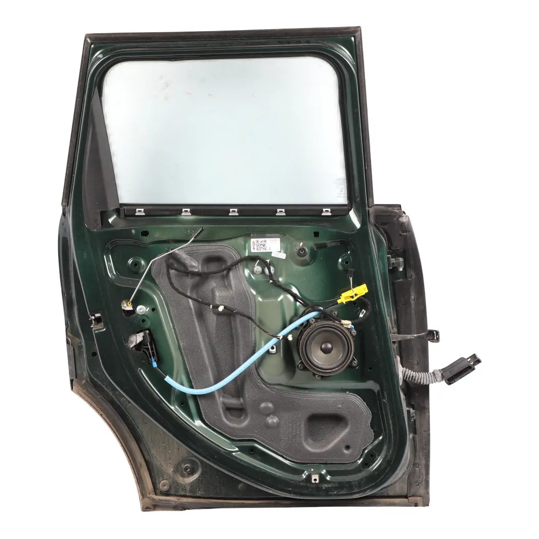 Door Rear Left N/S Covering Panel British Racing Green II - B22 to Mini F55 with Part number 7327449 Mini F55 Door Rear Left N/S Covering Panel British Racing Green II - B22 - SKU 7327449-BRGII - Part number 7327449
