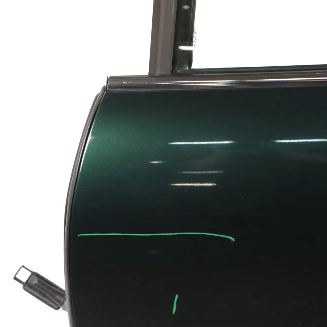 Door Rear Left N/S Covering Panel British Racing Green II - B22 to Mini F55 with Part number 7327449 Mini F55 Door Rear Left N/S Covering Panel British Racing Green II - B22 - SKU 7327449-BRGII - Part number 7327449