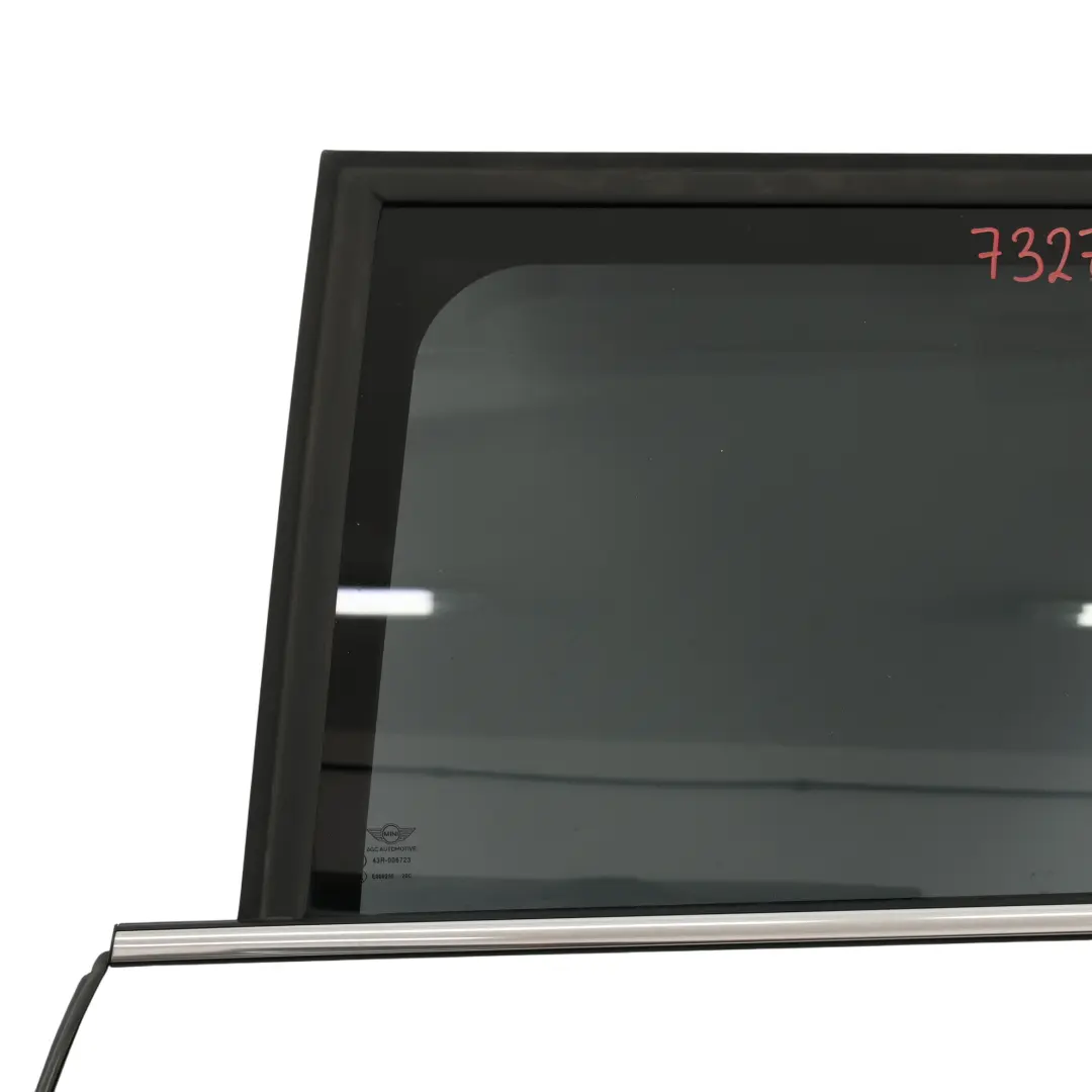Mini F55 Door Rear Left N/S Covering Panel White Silver Metallic - A62 - SKU 7327449-WS - Part number 7327449