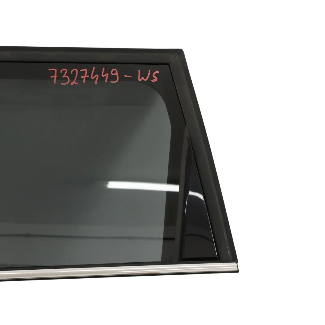 Mini F55 Door Rear Left N/S Covering Panel White Silver Metallic - A62 - SKU 7327449-WS - Part number 7327449