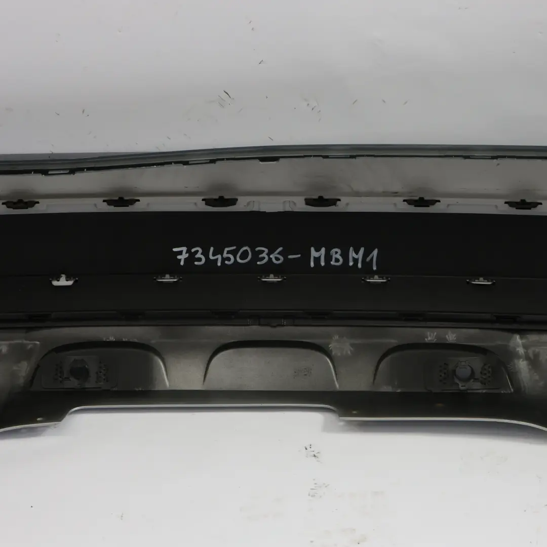 Bumper Trim Panel Cover PDC X Line Midnight Blue Metallic - B38 to BMW X1 E84 Rear with Part number 7345036 BMW X1 E84 Rear Bumper Trim Panel Cover PDC X Line Midnight Blue Metallic - B38 - SKU 7345036-MBM1 - Part number 7345036