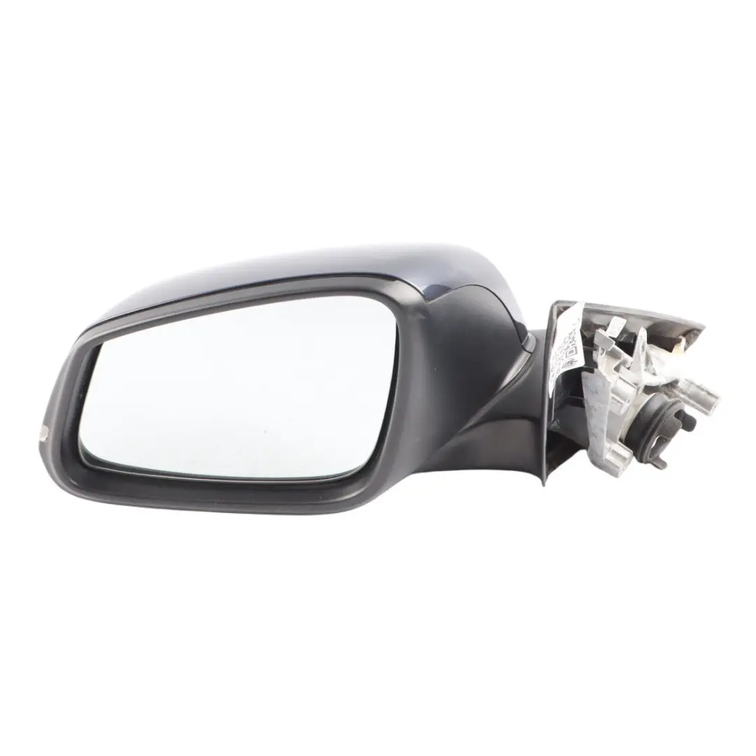 BMW F30 F31 Wing Outside Mirror Heated Left N/S Imperial Blue Metallic - A89 - SKU RHD-7345655-IBB1 - Part number 7345655