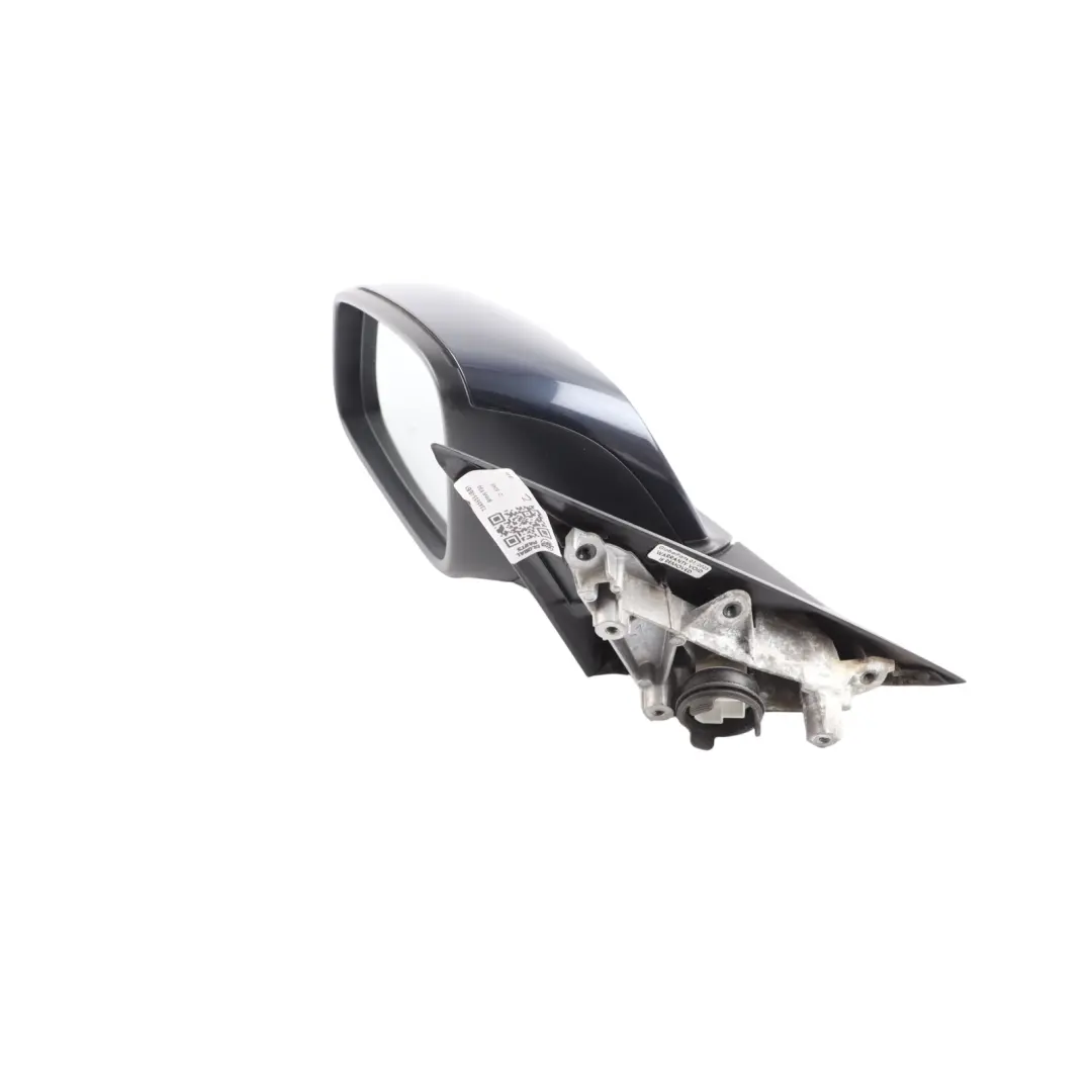 BMW F30 F31 Wing Outside Mirror Heated Left N/S Imperial Blue Metallic - A89 - SKU RHD-7345655-IBB1 - Part number 7345655