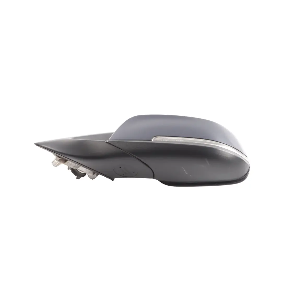 BMW F30 F31 Wing Outside Mirror Heated Left N/S Imperial Blue Metallic - A89 - SKU RHD-7345655-IBB1 - Part number 7345655