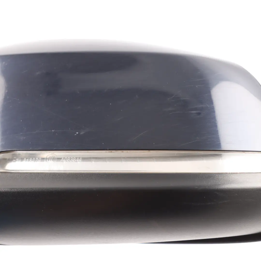 BMW F30 F31 Wing Outside Mirror Heated Left N/S Imperial Blue Metallic - A89 - SKU RHD-7345655-IBB1 - Part number 7345655