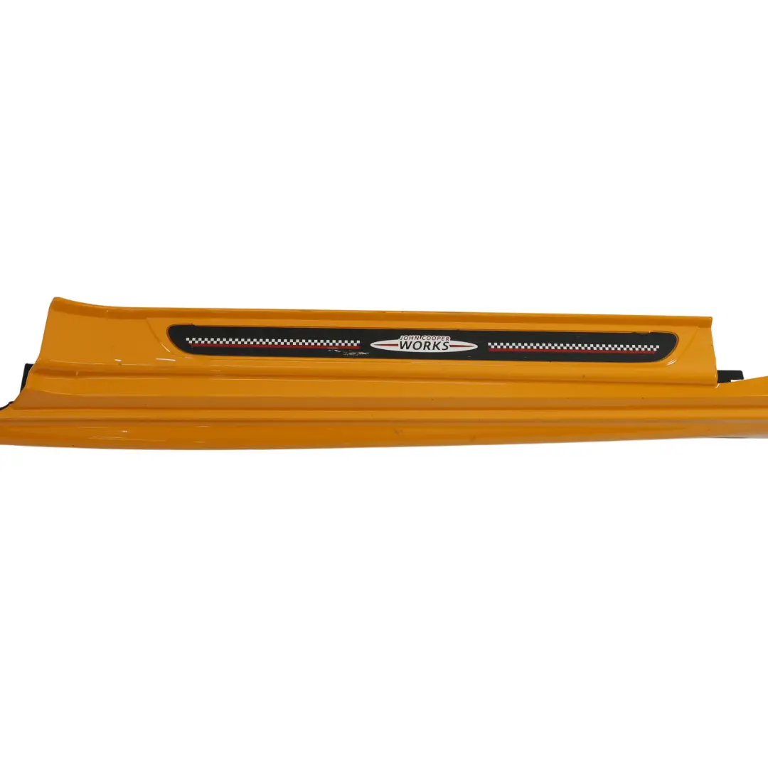 Mini F56 Seitenschweller Rechts JCW Schwellerabdeckung Volcanic Orange - B70 - SKU 7352152-VOR - Teilenummer 7352152