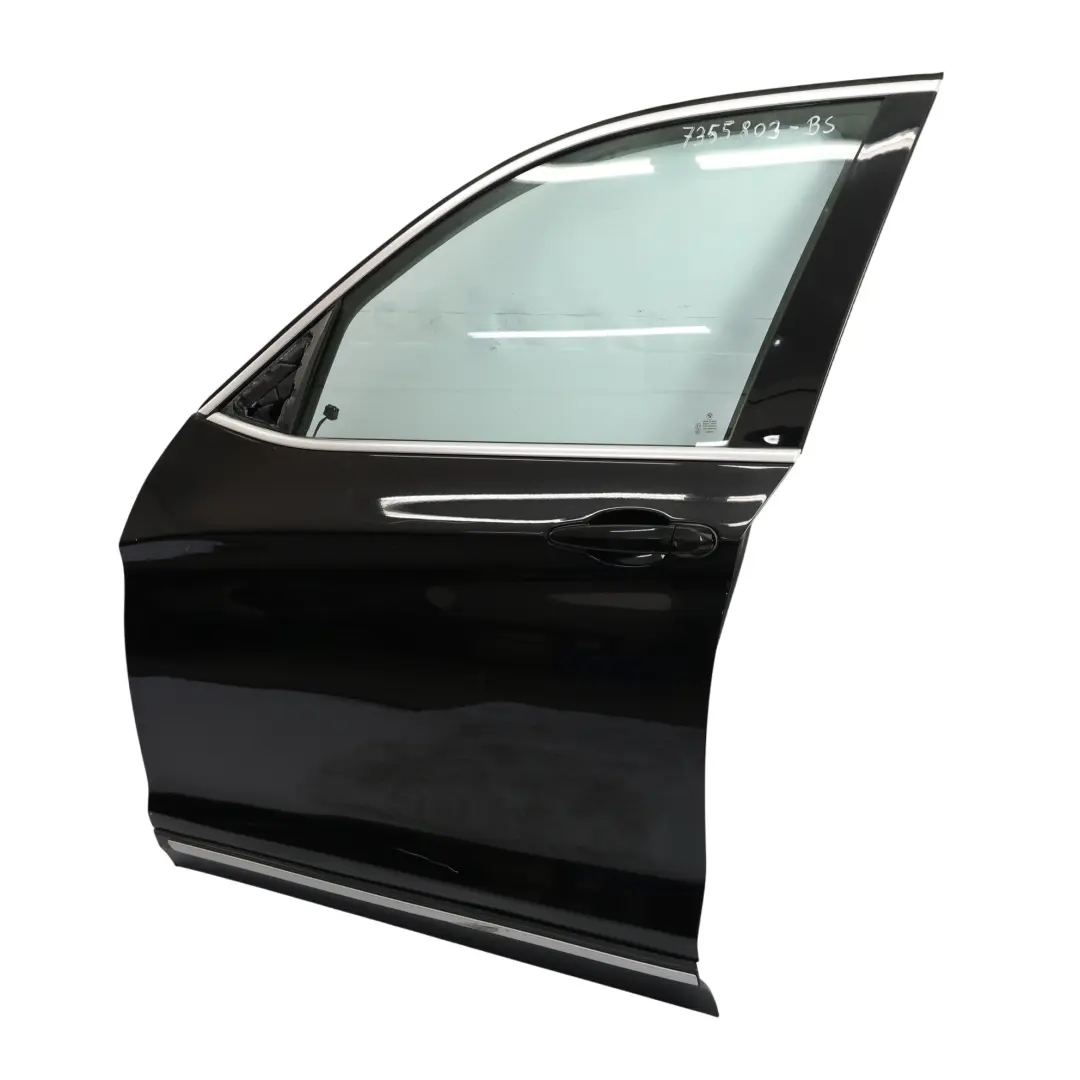 BMW X3 F25 Door Front Left N/S Black Sapphire Metallic - 475 - SKU 7355803-BS - Part number 7355803