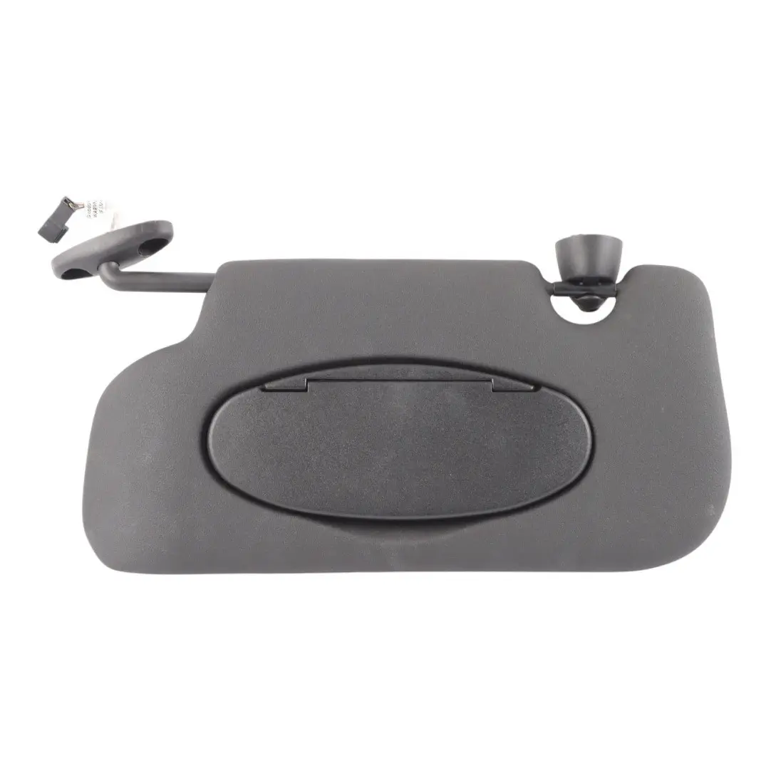 Mini R55 R56 Sun Visor Trim Mirror Left N/S Carbon Black 7361833