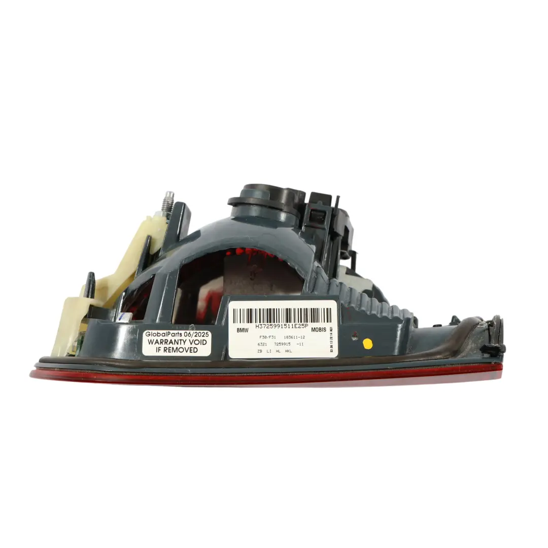 BMW F30 F80 M3 Rear Lamp Saloon Light In Trunk Lid Boot Left N/S - SKU 7372793-2 - Part number 7372793