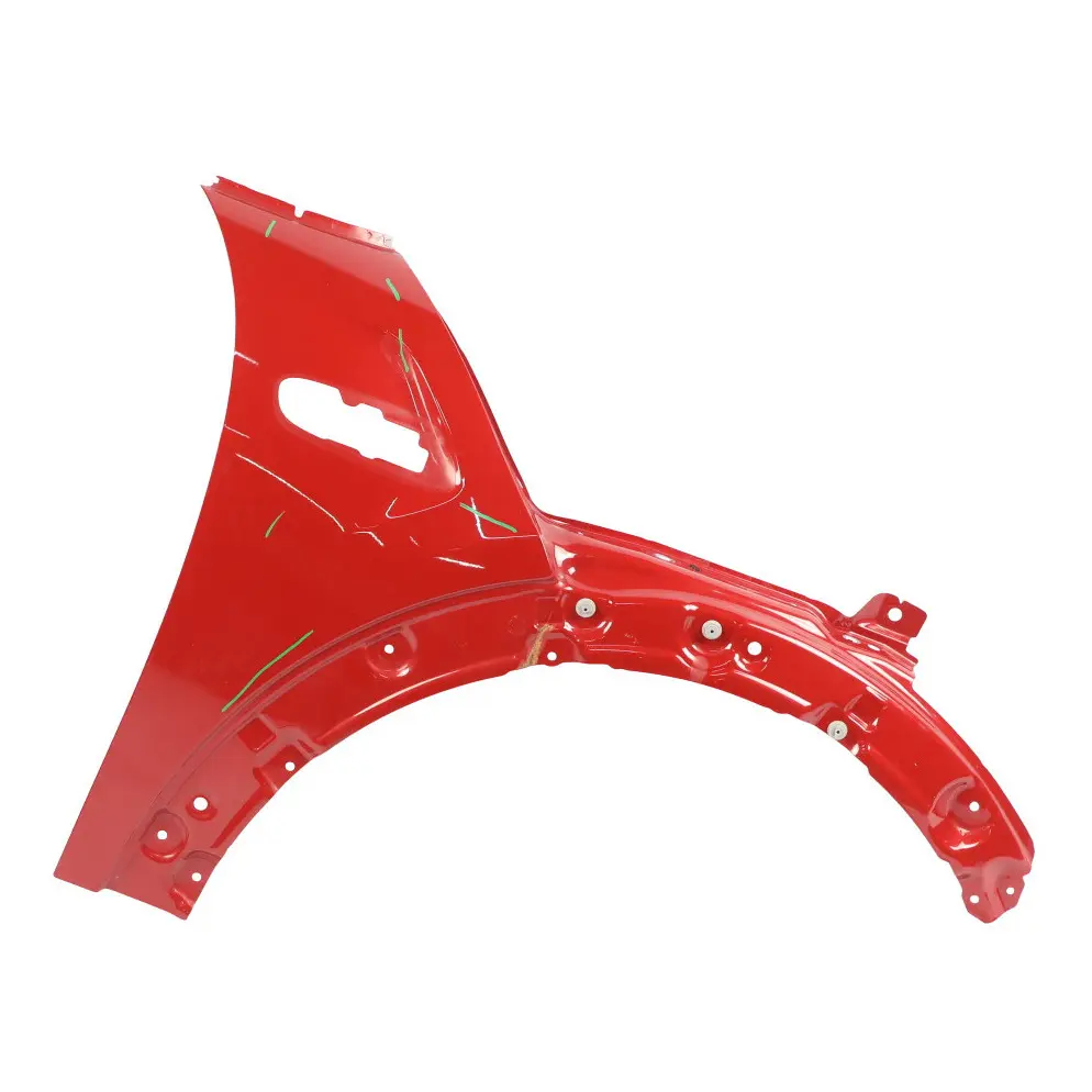 Side Panel Front Right O/S Wing Fender Blazing Red II Metallic - B83 to Mini F56 with Part number 7374522 Mini F56 Side Panel Front Right O/S Wing Fender Blazing Red II Metallic - B83 - SKU 7374522-BRMII - Part number 7374522
