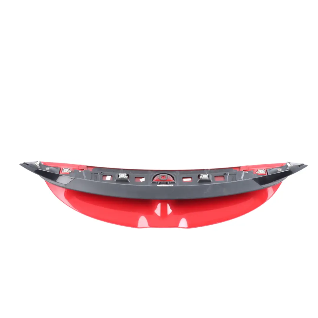 Spoiler John Cooper Works Boot Trunk Lid Panel Red to Mini F56 Rear with Part number 7375850 Mini F56 Rear Spoiler John Cooper Works Boot Trunk Lid Panel Red - SKU 7375850-RED - Part number 7375850