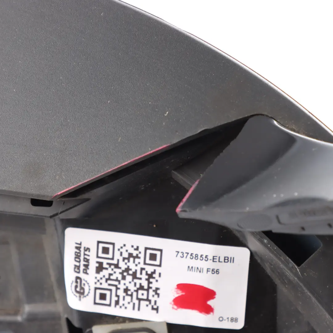 Spoiler Boot Trunk Lid Tailgate Panel Electric Blue II - B86 to Mini F56 Rear with Part number 7375855 Mini F56 Rear Spoiler Boot Trunk Lid Tailgate Panel Electric Blue II - B86 - SKU 7375855-ELBII - Part number 7375855