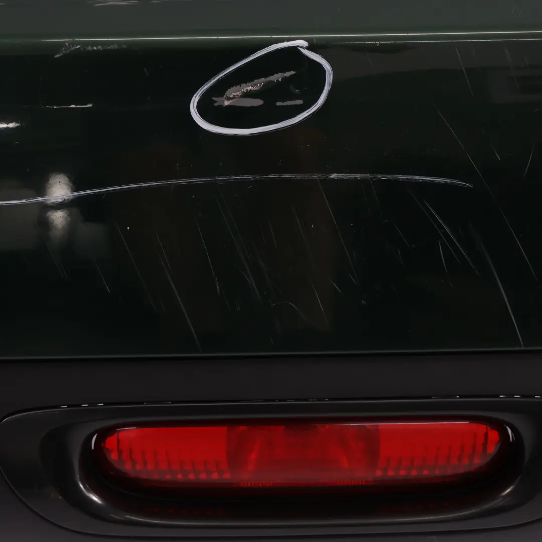 Paraurti Pannello Posteriore British Racing Green II Metallic - B22 per Mini F56 F57 con numero di parte 7380009 Mini F56 F57 Paraurti Pannello Posteriore British Racing Green II Metallic - B22 - SKU 7380009-BRGII - Numero di parte 7380009