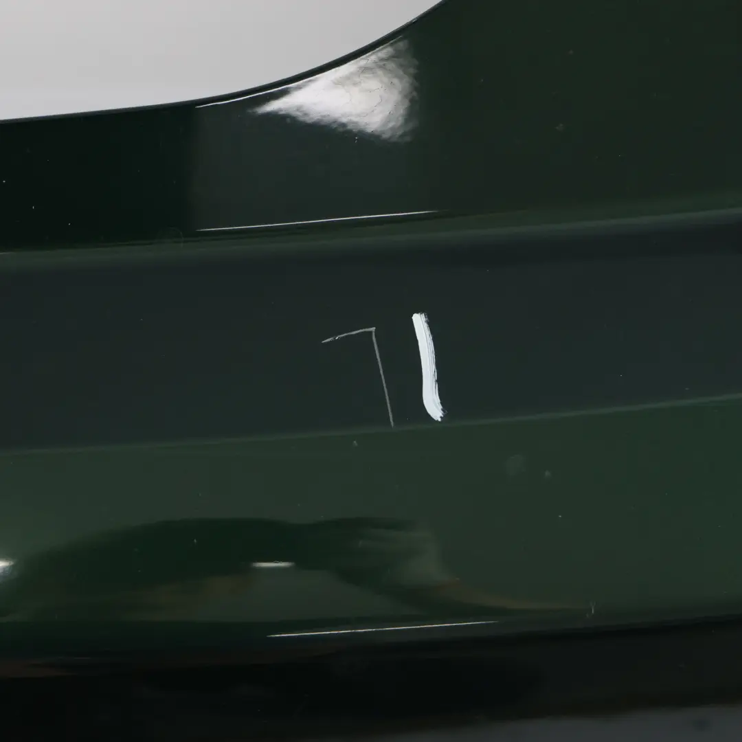 Bumper Rear Trim Panel British Racing Green II Metallic - B22 to Mini F56 F57 with Part number 7380009 Mini F56 F57 Bumper Rear Trim Panel British Racing Green II Metallic - B22 - SKU 7380009-BRGII - Part number 7380009