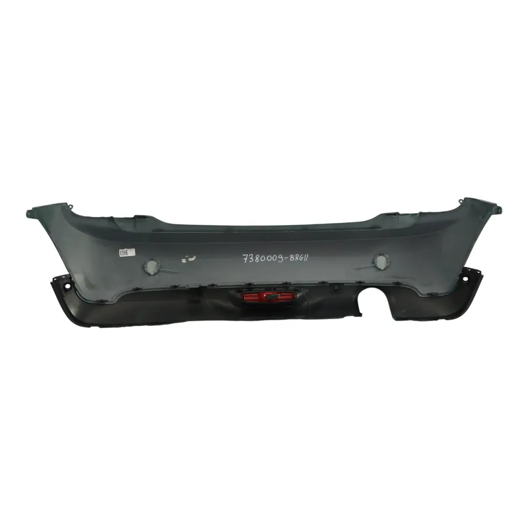 Mini F56 F57 Bumper Rear Trim Panel British Racing Green II Metallic - B22 - SKU 7380009-BRGII - Part number 7380009