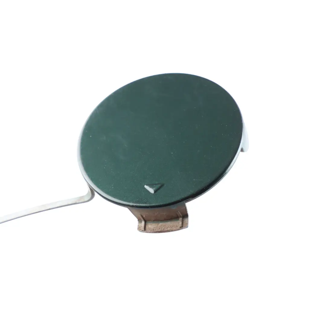 Bumper Towing Eye Hook Trim Rear Right O/S British Racing Green II-B22 to Mini F55 with Part number 7380026 Mini F55 Bumper Towing Eye Hook Trim Rear Right O/S British Racing Green II-B22 - SKU 7380026-BRGII - Part number 7380026