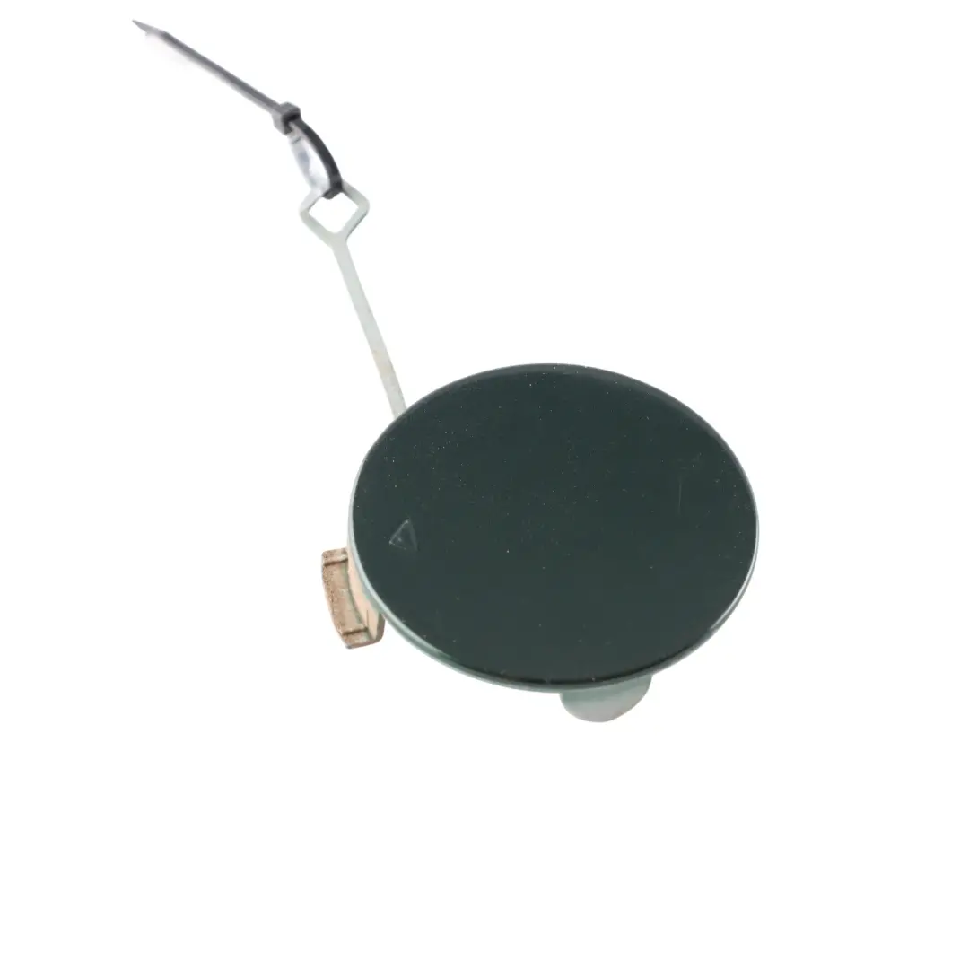 Bumper Towing Eye Hook Trim Rear Right O/S British Racing Green II-B22 to Mini F55 with Part number 7380026 Mini F55 Bumper Towing Eye Hook Trim Rear Right O/S British Racing Green II-B22 - SKU 7380026-BRGII - Part number 7380026