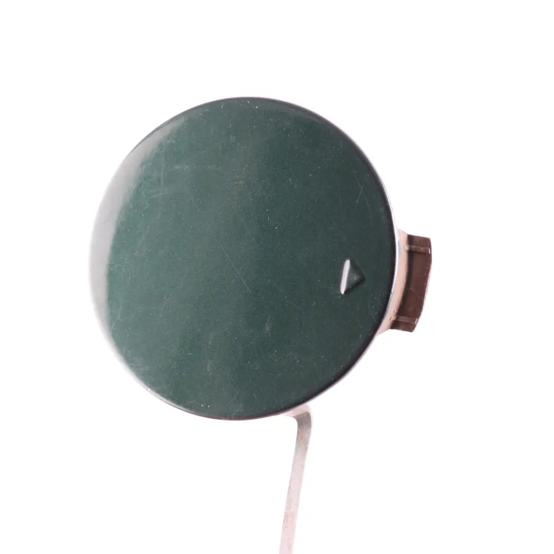 Bumper Towing Eye Hook Trim Rear Right O/S British Racing Green II-B22 to Mini F55 with Part number 7380026 Mini F55 Bumper Towing Eye Hook Trim Rear Right O/S British Racing Green II-B22 - SKU 7380026-BRGII - Part number 7380026