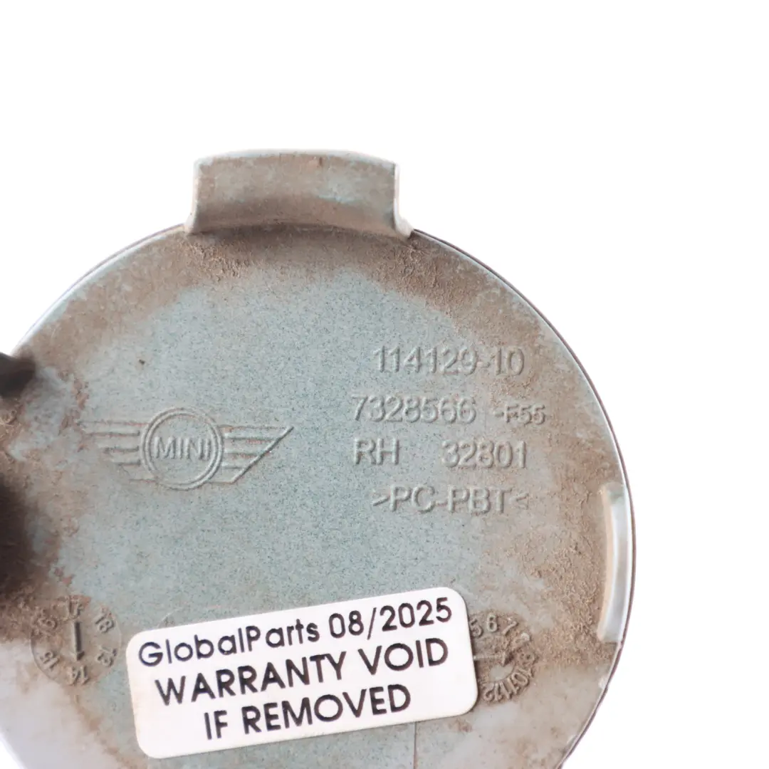 Bumper Towing Eye Hook Trim Rear Right O/S British Racing Green II-B22 to Mini F55 with Part number 7380026 Mini F55 Bumper Towing Eye Hook Trim Rear Right O/S British Racing Green II-B22 - SKU 7380026-BRGII - Part number 7380026