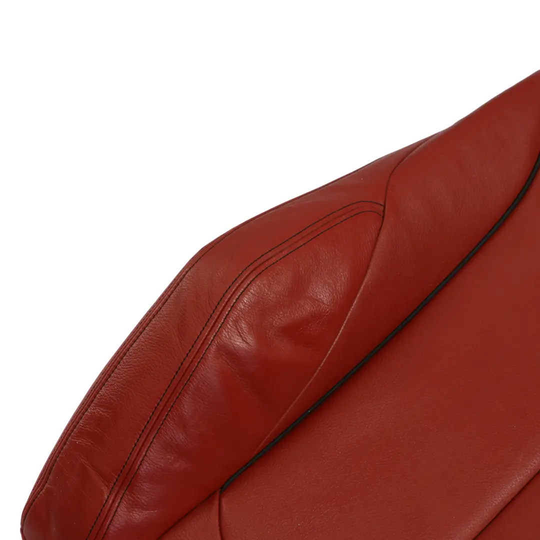 BMW F21 F22 Front Seat Backrest Left N/S Sport Heated Leather Dakota Korall Rot - SKU 7392471 - Part number 7392471