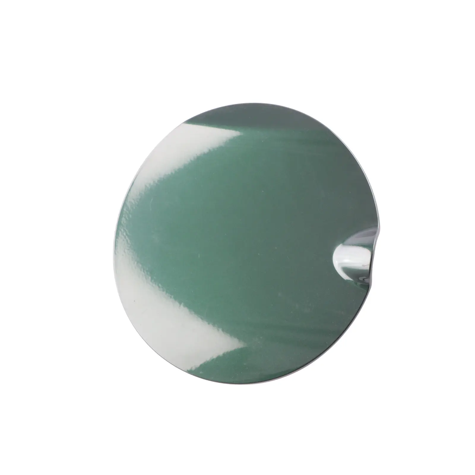 Mini F55 Fuel Filler Flap Cap Cover Trim British Racing Green II - B22 7410277