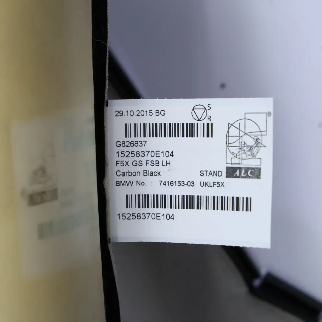 Backrest JCW Front Left N/S Dinamica Red Black Half Leather to Mini F56 Sport Seat with Part number 7416153 Mini F56 Sport Seat Backrest JCW Front Left N/S Dinamica Red Black Half Leather - SKU 7416153 - Part number 7416153