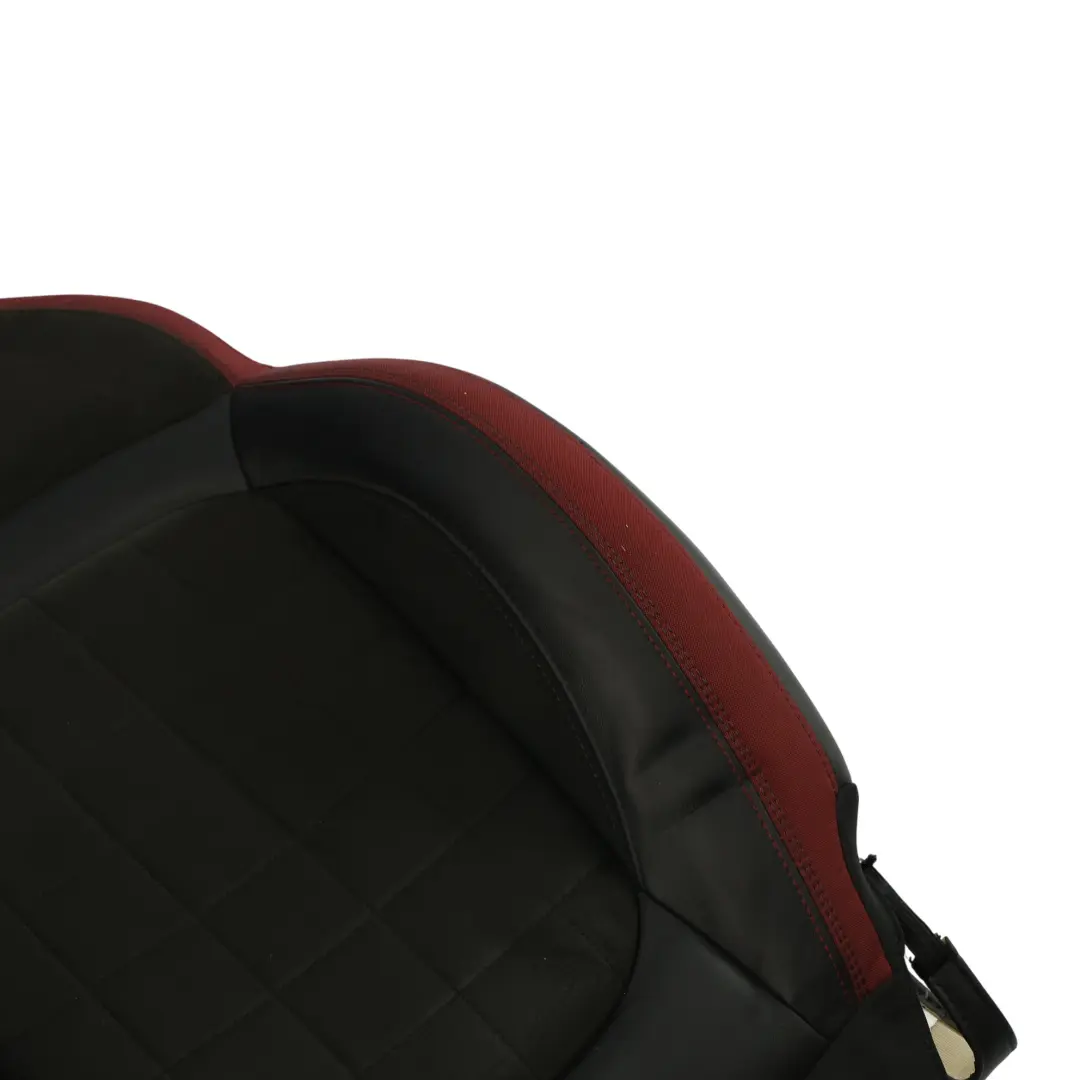 Mini F56 Sport Seat Backrest JCW Front Left N/S Dinamica Red Black Half Leather - SKU 7416153 - Part number 7416153