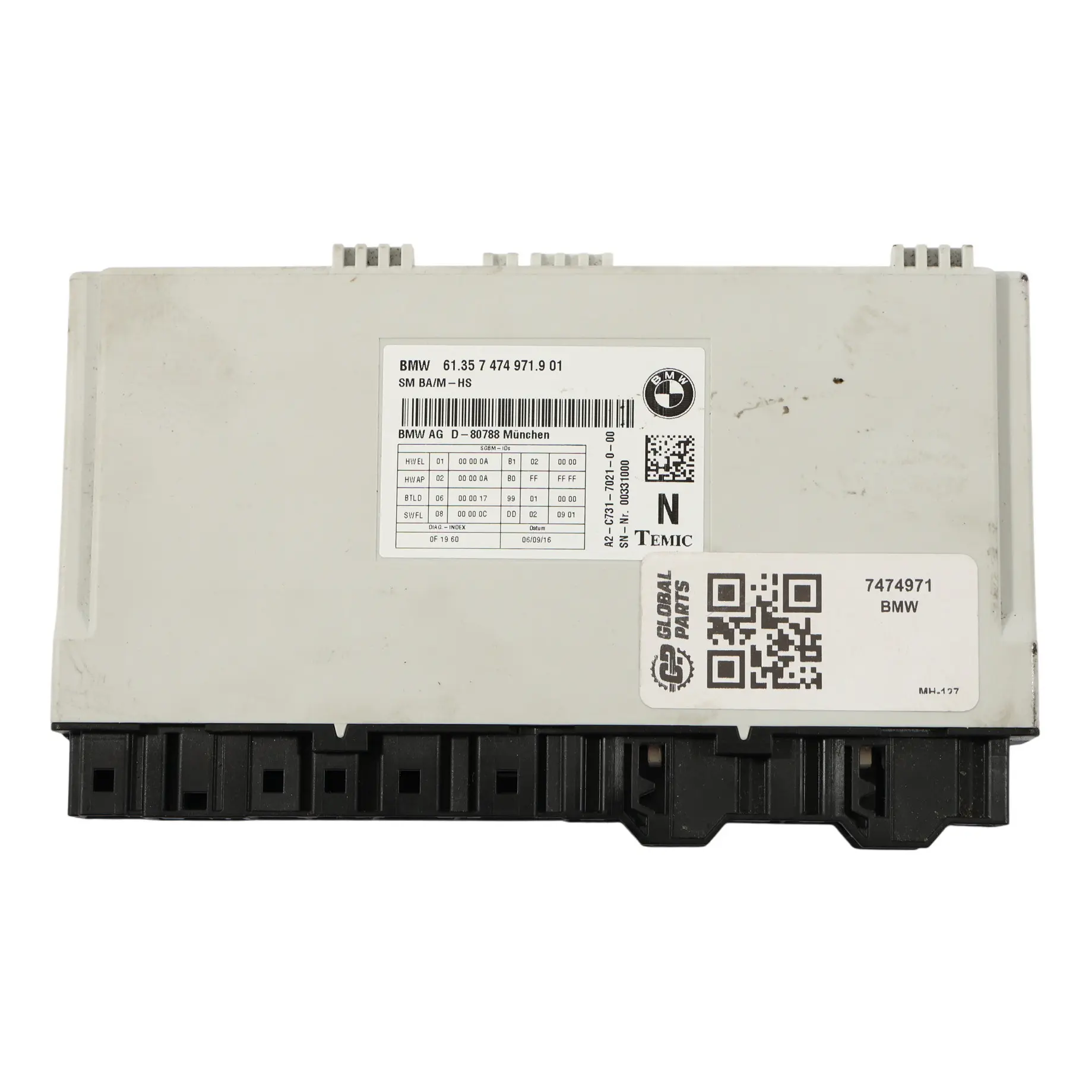 BMW F20 F21 F22 F30 F31 F32 F33 Modulo Di Controllo Sedili Anteriori ECU 7474971