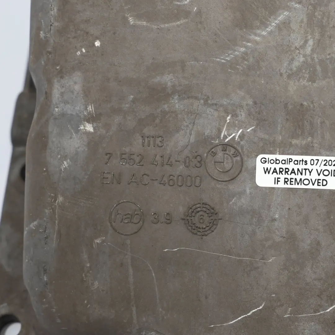 Ölwanne Deckel Benziner N52 N52N Motor für BMW E60 E61 E65 E90 mit Teilenummer 7552414 BMW E60 E61 E65 E90 Ölwanne Deckel Benziner N52 N52N Motor - SKU 7552414-1 - Teilenummer 7552414