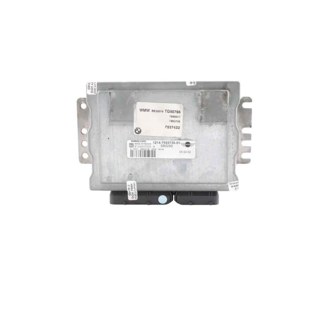 Mini Cooper S R52 R53 W11 170HP Engine ECU Kit DME Key EWS Automatic - SKU 7553735-8 - Part number 7553735