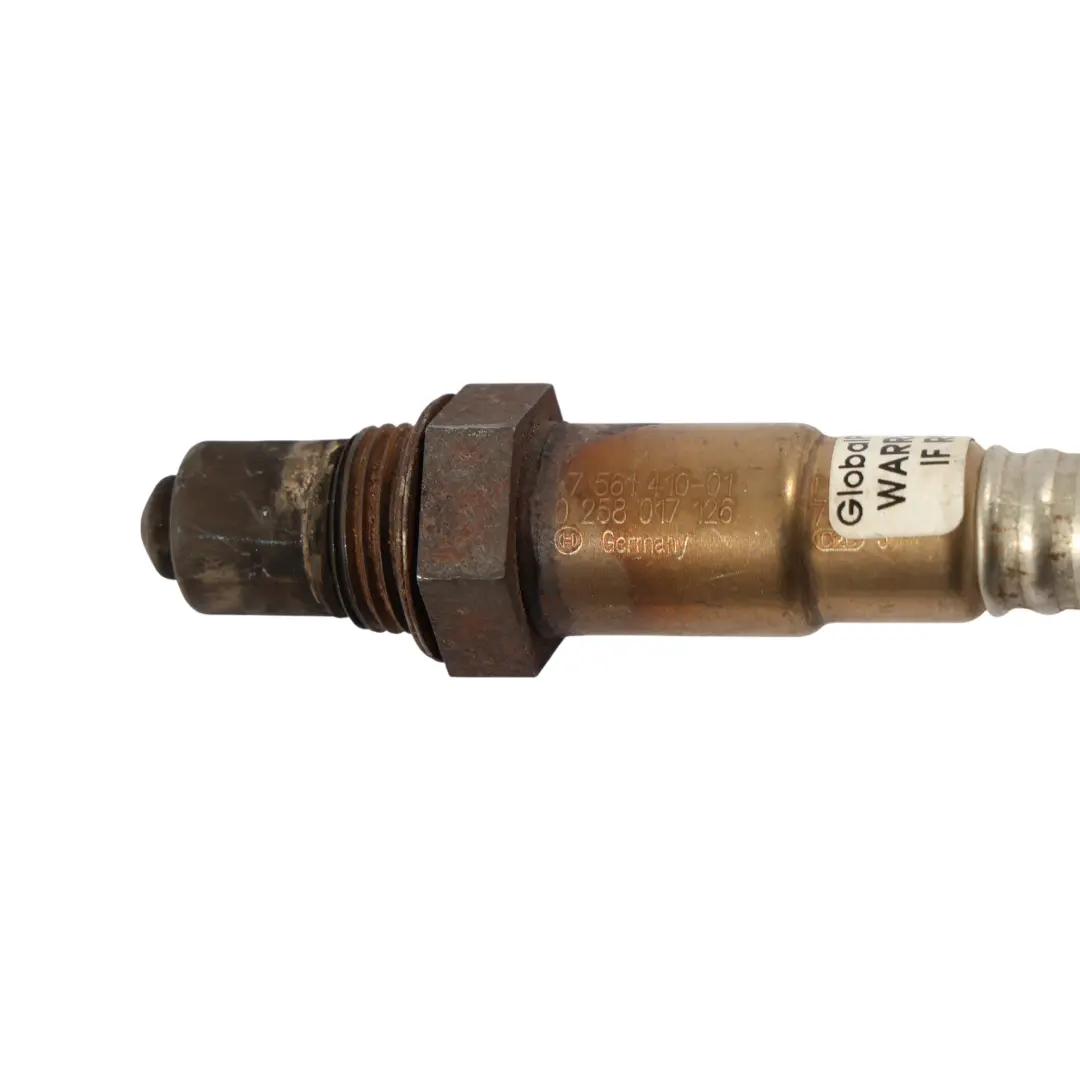 Sonda Lambda Negro Gasolina para BMW E60 E65 E81 E87N E90 E91 con número de pieza 7561410 BMW E60 E65 E81 E87N E90 E91 Sonda Lambda Negro Gasolina - SKU 7561410 - Número de pieza 7561410