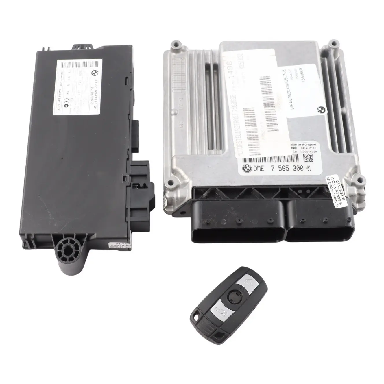 BMW E87 E90 E91 118I 318I N46 129HP Moteur ECU Kit DME 7565300 Manuel Key CAS 3