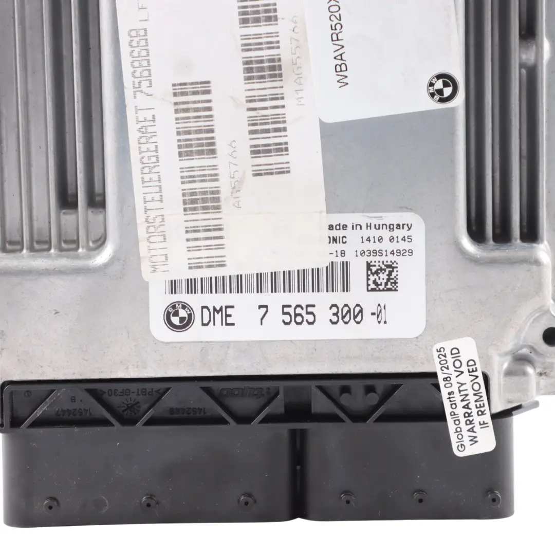 BMW E87 E90 E91 118i 318i N46 129HP Engine ECU Kit DME Manual Key CAS 3 - SKU 7565300-8 - Part number 7565300