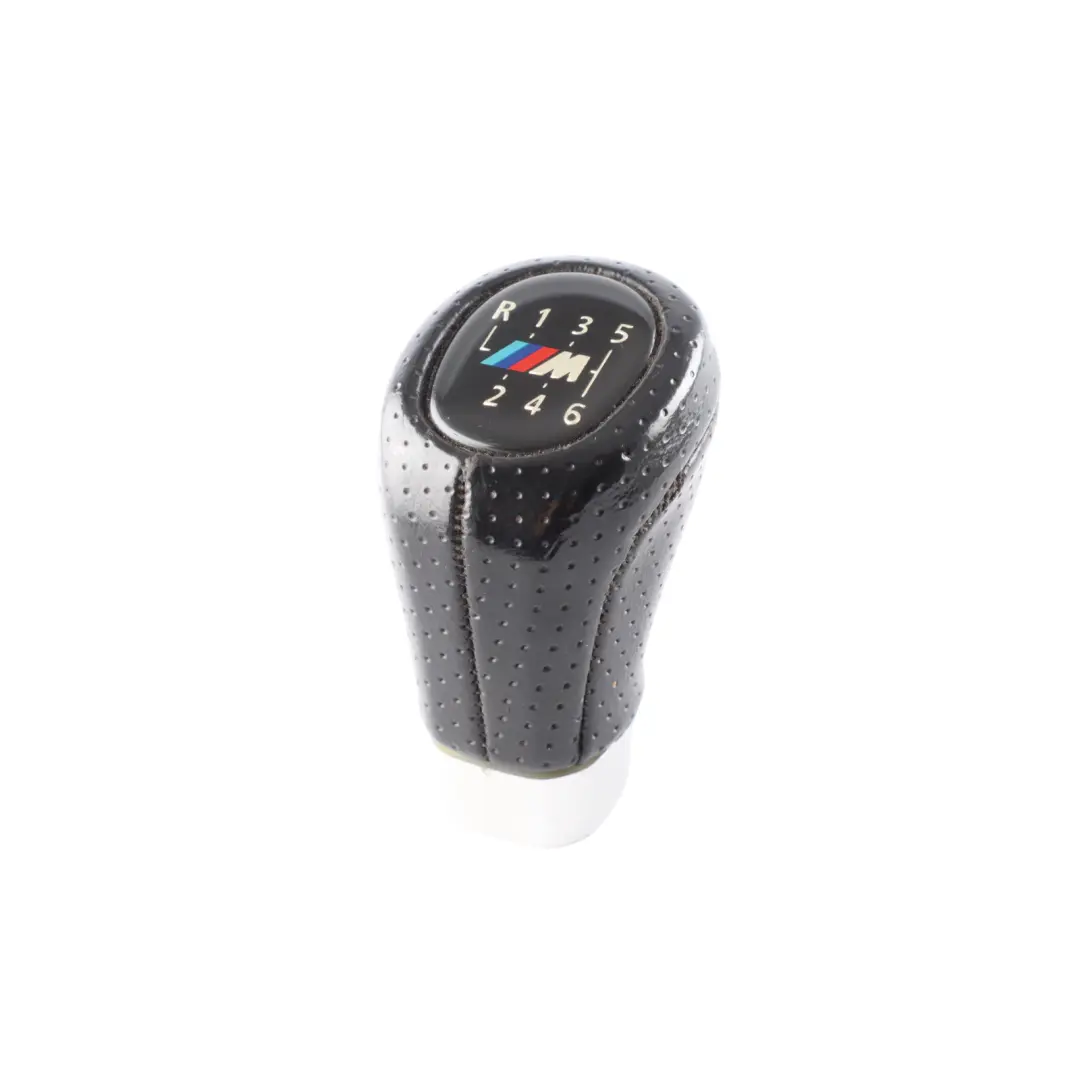 Gear Knob BMW E87 E90 E60 LCI M Sport Leather Shift 6 Speed Selector Trim Cover - SKU 7566267-7 - Part number 7566267