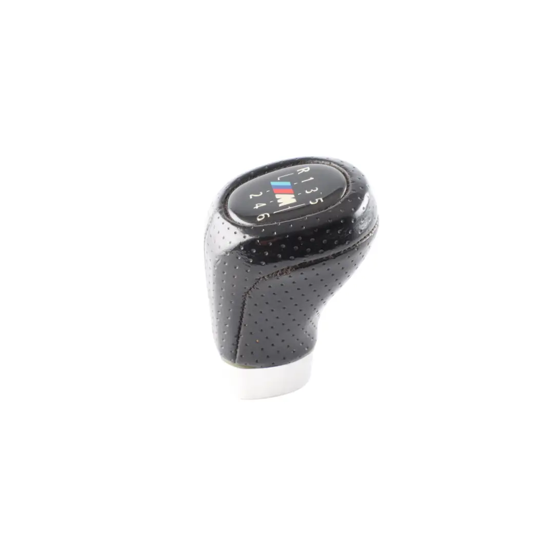 Gear Knob BMW E87 E90 E60 LCI M Sport Leather Shift 6 Speed Selector Trim Cover - SKU 7566267-7 - Part number 7566267
