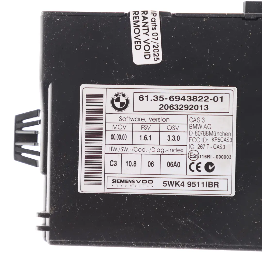 N52 258HP Engine Control ECU Kit DME 7567178 Automatic to BMW E87 E60 E90 330i 530i with Part number 7577968 BMW E87 E60 E90 330i 530i N52 258HP Engine Control ECU Kit DME 7567178 Automatic - SKU 7567178-15 - Part number 7577968