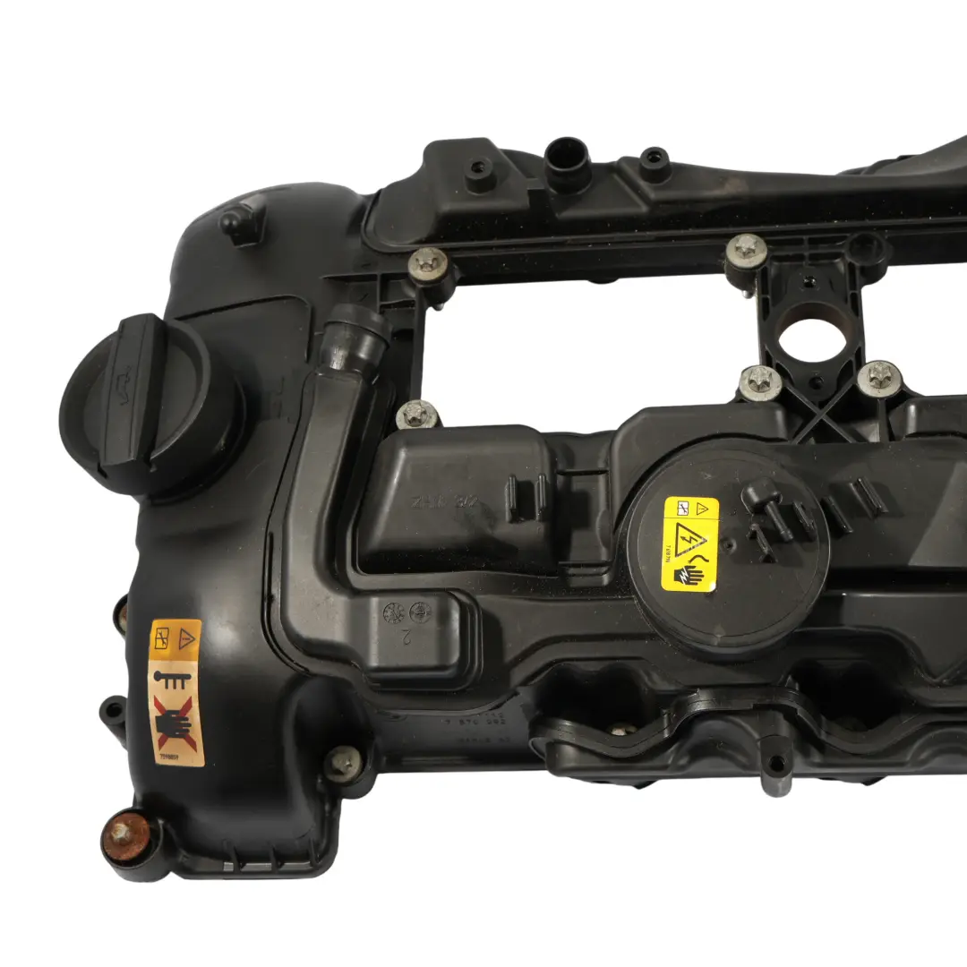 N55 Cylinder Head Rocker Cover to BMW F10 F11 F20 F21 E90 E91 LCI F30 F32 with Part number 7570292 BMW F10 F11 F20 F21 E90 E91 LCI F30 F32 N55 Cylinder Head Rocker Cover - SKU 7570292 - Part number 7570292