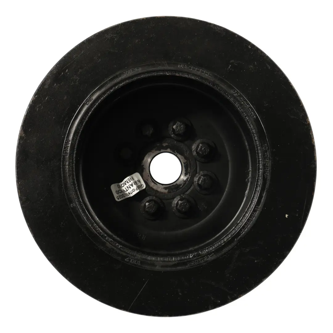 N55 Cigüeñal Vibración Amortiguador Polea 7573654 para BMW F10 F20 F21 F30 F32 X3 F25 con número de pieza 7573655 BMW F10 F20 F21 F30 F32 X3 F25 N55 Cigüeñal Vibración Amortiguador Polea 7573654 - SKU 7573655-1 - Número de pieza 7573655